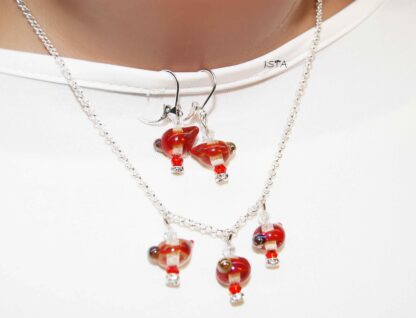 №2 Set of chain and earrings - Image 5