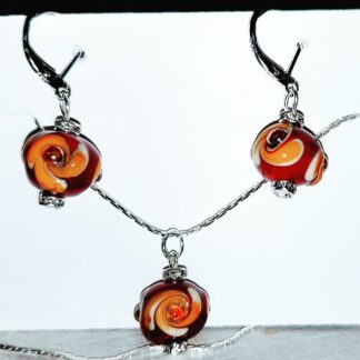 №7 Set of chain and earrings