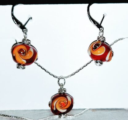 №7 Set of chain and earrings