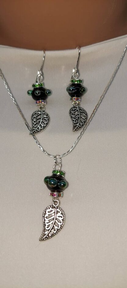 №3 Set of chain and earrings