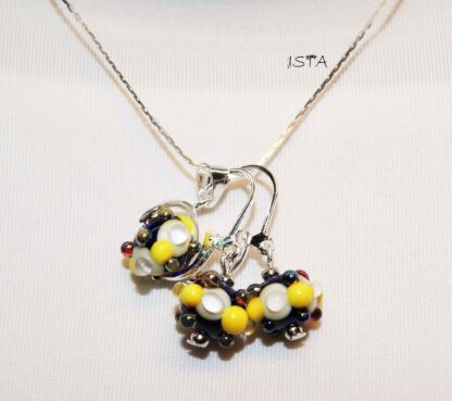 №5 Set of chain and earrings - Image 4