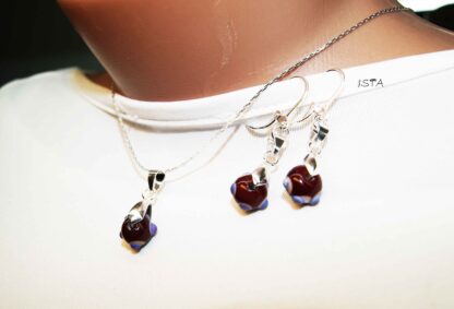 №6 Set of chain and earrings