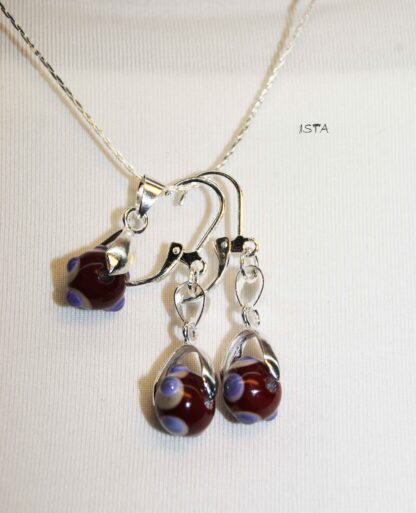 №6 Set of chain and earrings - Image 6