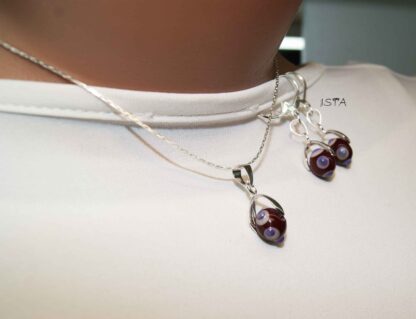 №6 Set of chain and earrings - Image 2
