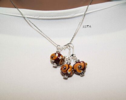 №7 Set of chain and earrings - Image 4