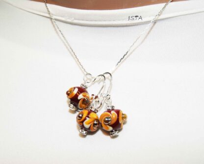 №7 Set of chain and earrings - Image 5