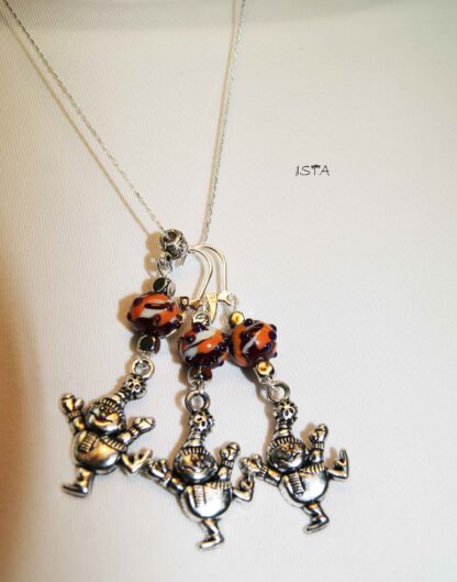№9 Set of chain and earrings - Image 7