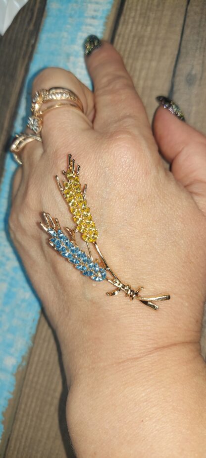 N33/2 spikelet brooch - Image 3