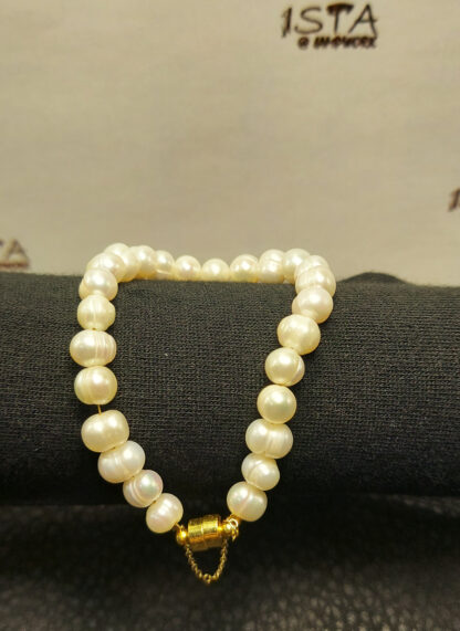 №34 Bracelet made of natural river pearls - Image 3