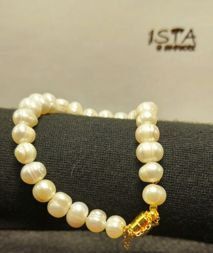 №34 Bracelet made of natural river pearls - Image 4