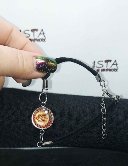 №52 bracelet on the arm